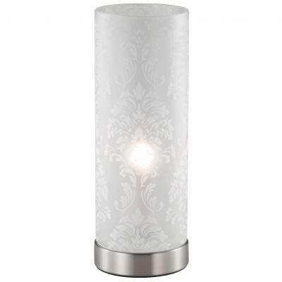 Настольная лампа Odeon light 2483/1T Настольная лампа Odeon light 2483/1TБелые<br>Настольная лампа – это не просто источник дополнительного освещения, но и оригинальный элемент декора. Его можно установить в спальне, гостиной, кабинете и других комнатах. Интернет-магазин «Светодом» предлагает настольные лампы разных стилей по доступным ценам. Благодаря большому ассортименту Вы обязательно найдете в нашем каталоге именно ту модель, которую искали. Настольная лампа Odeon light 2483/1T – прекрасный вариант для завершения интерьера. Ее можно включить одновременно с люстрой для более яркого освещения или без нее для создания уютной атмосферы, настраивающей на отдых. Купить настольную лампу Odeon light 2483/1T Вы можете с помощью виртуальной «Корзины» или по контактным номерам, указанным на сайте.<br><br>S освещ. до, м2: 2<br>Тип товара: настольная лампа<br>Тип лампы: накал-я - энергосбер-я<br>Тип цоколя: E14<br>Количество ламп: 1<br>MAX мощность ламп, Вт: 40<br>Диаметр, мм мм: 100<br>Высота, мм: 275<br>Оттенок (цвет): белый<br>Цвет арматуры: серый