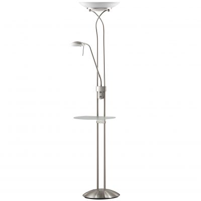 Торшер со столиком Odeon light 2486/F Торшер со столиком Odeon light 2486/FСо столиком<br>Торшер – это не просто функциональный предмет интерьера, позволяющий обеспечить дополнительное освещение, но и оригинальный декоративный элемент. Интернет-магазин «Светодом» предлагает стильные модели от известных производителей по доступным ценам. У нас Вы найдете и классические напольные светильники, и современные варианты. Торшер 2486/F Odeon light сразу же привлекает внимание благодаря своему необычному дизайну. Модель выполнена из качественных материалов, что обеспечит ее надежную и долговечную работу. Такой напольный светильник можно использовать для интерьера не только гостиной, но и спальни или кабинета. Купить торшер 2486/F Odeon light по выгодной стоимости Вы можете с помощью нашего сайта. Мы доставляем заказы по Москве, Екатеринбургу и другим городам России.<br><br>S освещ. до, м2: 45<br>Тип товара: Тошер напольный<br>Тип лампы: галогенная / LED-светодиодная<br>Тип цоколя: R7s/G9<br>Количество ламп: 2<br>Ширина, мм: 300<br>MAX мощность ламп, Вт: 300<br>Высота, мм: 1800<br>Оттенок (цвет): белый<br>Цвет арматуры: серый