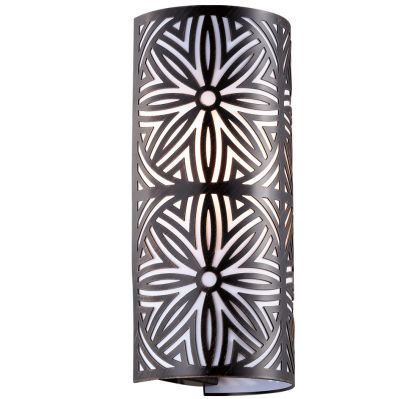 Светильник Odeon light 2501/2W Светильник Odeon light 2501/2WФлористика<br><br><br>S освещ. до, м2: 5<br>Крепление: настенное<br>Тип лампы: накаливания / энергосбережения / LED-светодиодная<br>Тип цоколя: E14<br>Количество ламп: 2<br>Ширина, мм: 150<br>MAX мощность ламп, Вт: 40<br>Высота, мм: 320<br>Оттенок (цвет): белый<br>Цвет арматуры: коричневый