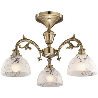 Люстра Odeon light 2542/3C Люстра Odeon light 2542/3CПотолочные<br>Компания «Светодом» предлагает широкий ассортимент люстр от известных производителей. Представленные в нашем каталоге товары выполнены из современных материалов и обладают отличным качеством. Благодаря широкому ассортименту Вы сможете найти у нас люстру под любой интерьер. Мы предлагаем как классические варианты, так и современные модели, отличающиеся лаконичностью и простотой форм. Стильная люстра Odeon light 2542/3C станет украшением любого дома. Эта модель от известного производителя не оставит равнодушным ценителей красивых и оригинальных предметов интерьера. Люстра Odeon light 2542/3C обеспечит равномерное распределение света по всей комнате. При выборе обратите внимание на характеристики, позволяющие приобрести наиболее подходящую модель. Купить понравившуюся люстру по доступной цене Вы можете в интернет-магазине «Светодом».<br><br>Установка на натяжной потолок: Да<br>S освещ. до, м2: 8<br>Крепление: Планка<br>Тип лампы: накаливания / энергосбережения / LED-светодиодная<br>Тип цоколя: E27<br>Количество ламп: 3<br>MAX мощность ламп, Вт: 40<br>Диаметр, мм мм: 540<br>Высота, мм: 350<br>Оттенок (цвет): белый<br>Цвет арматуры: бронзовый