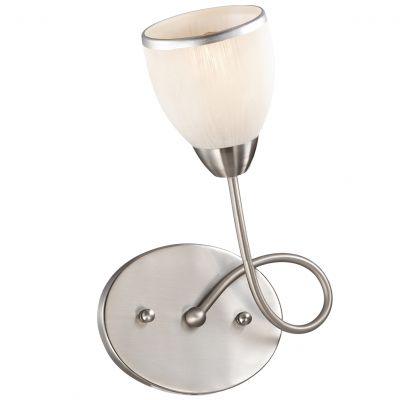 Светильник Odeon light 2562/1W Светильник Odeon light 2562/1WМодерн<br><br><br>S освещ. до, м2: 4<br>Крепление: настенное<br>Тип лампы: накаливания / энергосбережения / LED-светодиодная<br>Тип цоколя: E14<br>Количество ламп: 1<br>Ширина, мм: 190<br>MAX мощность ламп, Вт: 60<br>Высота, мм: 290<br>Оттенок (цвет): белый<br>Цвет арматуры: серый