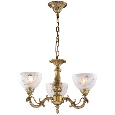 Люстра Odeon light 2563/3 Люстра Odeon light 2563/3Подвесные<br>Желание сделать свой интерьер благородным исполнимо при использовании светильников в классическом стиле. Итальянская люстра Odeon light – достойный и прекрасный выбор в создании элегантного дизайна. Плафоны в виде изысканных пиал белоснежного тона с нанесённым узором бронзового сияния, а также мягкие изгибы конструкции позволят украсить гостиную, спальню, обеденную зону и даже прихожую. Особенно прекрасным станет тандем люстры Odeon light с обоями и фурнитурой тёплых цветов: шоколадные, бордовые, бежевые и другие. Успешным дополнением будет использование в декоре зеркал в рамах с золотистым или бронзовым отливом.<br><br>Установка на натяжной потолок: Да<br>S освещ. до, м2: 8<br>Крепление: Крюк<br>Тип лампы: накаливания / энергосбережения / LED-светодиодная<br>Тип цоколя: E27<br>Количество ламп: 3<br>MAX мощность ламп, Вт: 60<br>Диаметр, мм мм: 480<br>Высота, мм: 315<br>Оттенок (цвет): белый<br>Цвет арматуры: бронзовый