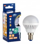 Лампа светодиодная REV 32260 3 LED G45 Е14 5W 420Лм, 2700K, теплый свет