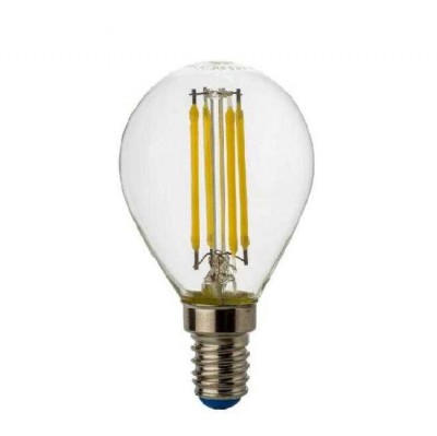 Лампа светодиодная REV 32357 0 LED G45 E14 5W 480Лм, 2700K, PREMIUM (FILAMENT), теплый свет Лампа светодиодная REV 32357 0 LED G45 E14 5W 480Лм, 2700K, PREMIUM (FILAMENT), теплый светВ виде шарика<br><br><br>Цветовая t, К: WW - теплый белый 2700-3000 К<br>Тип лампы: LED - светодиодная<br>Тип цоколя: E14<br>MAX мощность ламп, Вт: 5