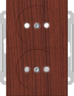 Розетка Wessen 59 с/у двухместная (250В, 16А, с ЗП) мореный дуб (RS16-254-98) Розетка Wessen 59 с/у двухместная (250В, 16А, с ЗП) мореный дуб (RS16-254-98)Мореный дуб<br><br><br>Оттенок (цвет): под дерево
