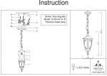 Светильник уличный Maytoni S103-44-41-R Rua Augusta