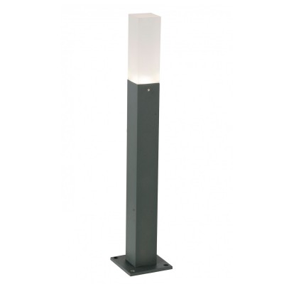 Светильник St Luce SL101.705.01 Светильник St Luce SL101.705.01Одиночные столбы<br>Если Вы настроены купить светильник модели SL10170501, то обратите внимание: Простота и лаконичность, строгость и изысканность присущи моделям коллекции Vivo. Массивное металлическое основании выполнено в виде призмы и окрашено в строгий черный или серый цвет. Мягкие лучи источника света LED равномерно рассеиваются белым матовым стеклом плафона. . Уличные лампы коллекции Vivo наполнят мягким светом всю придомовую территорию, предоставят возможность проводить приятные вечера в компании друзей на террасе.<br><br>Цветовая t, К: 4000<br>Тип лампы: LED<br>Тип цоколя: LED<br>Ширина, мм: 38<br>MAX мощность ламп, Вт: 3<br>Длина, мм: 38<br>Высота, мм: 400