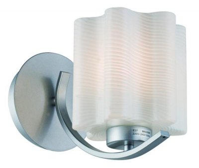 Светильник St luce SL117.501.01 Светильник St luce SL117.501.01Современные<br>Касаемо коллекции модели St luce SL117.501.01 хотелось бы отметить основные моменты: Оригинальные дизайнерские плафоны волнообразной формы в серии Onde никого не оставят равнодушными. Они будут изящно смотреться как в интерьере модерн, так и в стиле хай-тек. Плафоны предлагаются в двух вариантах: белое матовое стекло и белое глянцевое стекло с изящными полосками в структуре стекла. Каждый плафон изготавливается вручную, поэтому форма каждого плафона является уникальной и неповторимой. Эта коллекция приходится по вкусу многим дизайнерам и покупателям из-за компактности, пропорций, практичности и стильных форм.<br><br>S освещ. до, м2: 4<br>Крепление: планка<br>Тип лампы: накаливания / энергосбережения / LED-светодиодная<br>Тип цоколя: E27<br>Количество ламп: 1<br>Ширина, мм: 150<br>MAX мощность ламп, Вт: 60<br>Длина, мм: 270<br>Расстояние от стены, мм: 270<br>Высота, мм: 180<br>Поверхность арматуры: матовая<br>Оттенок (цвет): серебристный<br>Цвет арматуры: белый