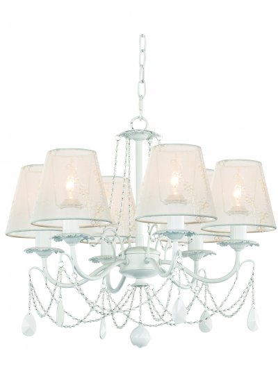 Светильник подвесной St luce SL132.503.06 Светильник подвесной St luce SL132.503.06Подвесные<br>Касаемо коллекции модели St luce SL132.503.06 хотелось бы отметить основные моменты: Люстры Tenera - это прекрасное украшение интерьера зала, холла, прихожей, спальни. Длинные хрустальные колье, грациозно свисающие с изящного основания, придают светильнику легкий романтичный облик. Металлические детали окрашены в белый цвет. Абажуры выполнены из полупрозрачной органзы, которая мягко пропускает свет ламп.<br><br>Установка на натяжной потолок: Да<br>S освещ. до, м2: 16<br>Крепление: Крюк<br>Тип лампы: накаливания / энергосбережения / LED-светодиодная<br>Тип цоколя: E14<br>Количество ламп: 6<br>Ширина, мм: 540<br>MAX мощность ламп, Вт: 40<br>Диаметр, мм мм: 540<br>Длина, мм: 540<br>Высота, мм: 480<br>Поверхность арматуры: матовая<br>Оттенок (цвет): разноцветный<br>Цвет арматуры: белый