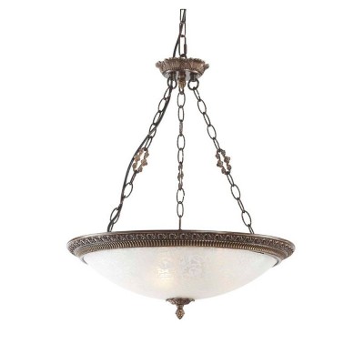 Светильник подвесной St luce SL135.403.04 Светильник подвесной St luce SL135.403.04Архив<br>Касаемо коллекции модели St luce SL135.403.04 хотелось бы отметить основные моменты: Люстры коллекции Fascino станут отличным источником основного освещения спальни или рабочего кабинета. Привлекает внимание массивный каркас из металла и смеси смол, изготовленный в ремесленной технике, которая напоминает художественную резьбу по дереву. Основание светильника представлено в двух цветах: белом и коричневом и декорировано золотой фольгой. Стеклянный матовый плафон с нежным узором мягко рассеивает свет.<br><br>Установка на натяжной потолок: Да<br>S освещ. до, м2: 16<br>Крепление: Крюк<br>Тип лампы: накаливания / энергосбережения / LED-светодиодная<br>Тип цоколя: E14<br>Количество ламп: 4<br>Ширина, мм: 470<br>MAX мощность ламп, Вт: 60<br>Диаметр, мм мм: 470<br>Длина, мм: 1200<br>Высота, мм: 580<br>Поверхность арматуры: матовая<br>Цвет арматуры: бронзовый