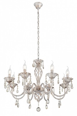 Светильник St luce SL139.503.08 Светильник St luce SL139.503.08Подвесные<br>Касаемо коллекции модели St luce SL139.503.08 хотелось бы отметить основные моменты: Люстры коллекции Splendi созданы под впечатлением от великолепных интерьеров королевских дворцов Европы. Эти светильники обогатят интерьер торжественного зала, большого холла. Основания люстр коллекции Splendi выполнены из металла, окрашены в цвет слоновой кости и патинированы золотом. Светильники украшены хрустальными подвесками.<br><br>Установка на натяжной потолок: Да<br>S освещ. до, м2: 16<br>Крепление: Крюк<br>Тип лампы: накаливания / энергосбережения / LED-светодиодная<br>Тип цоколя: E14<br>Количество ламп: 8<br>MAX мощность ламп, Вт: 40<br>Диаметр, мм мм: 529<br>Высота, мм: 747<br>Поверхность арматуры: матовая<br>Цвет арматуры: бежевый с золотистой патиной