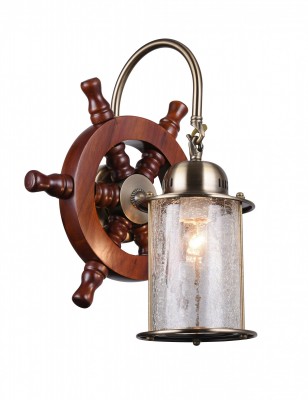 Светильник St luce SL150.301.01 Светильник St luce SL150.301.01Морской стиль<br>Касаемо коллекции модели St luce SL150.301.01 хотелось бы отметить основные моменты: Коллекция светильников Volantino создана для современных интерьеров, сочетающих оригинальный дизайн и стремление к натуральности материалов. Люстры Volantino изготовлены из натурального дерева и металла. Плафон выполнен из кракелированного стекла, которое имитирует тончайшую сеть трещинок, создавая интересную игру света, проникающего сквозь него. Эти светильники подойдут для освещения загородных домов, квартир, оформленных в классическом стиле или стиле кантри, поддержат морскую тематику в оформлении интерьера.<br><br>Крепление: планка<br>Тип лампы: накаливания / энергосбережения / LED-светодиодная<br>Тип цоколя: E27<br>Количество ламп: 1<br>Ширина, мм: 230<br>MAX мощность ламп, Вт: 40<br>Расстояние от стены, мм: 230<br>Высота, мм: 360<br>Поверхность арматуры: матовая<br>Цвет арматуры: бронзовый