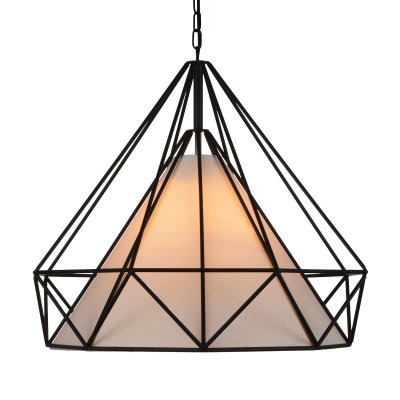 Светильник подвесной St luce SL233.403.01 Светильник подвесной St luce SL233.403.01Подвесные<br>Компания «Светодом» предлагает широкий ассортимент люстр от известных производителей. Представленные в нашем каталоге товары выполнены из современных материалов и обладают отличным качеством. Благодаря широкому ассортименту Вы сможете найти у нас люстру под любой интерьер. Мы предлагаем как классические варианты, так и современные модели, отличающиеся лаконичностью и простотой форм. <br>Стильная люстра St luce SL233.403.01 станет украшением любого дома. Эта модель от известного производителя не оставит равнодушным ценителей красивых и оригинальных предметов интерьера. Люстра St luce SL233.403.01 обеспечит равномерное распределение света по всей комнате. При выборе обратите внимание на характеристики, позволяющие приобрести наиболее подходящую модель. <br>Купить понравившуюся люстру по доступной цене Вы можете в интернет-магазине «Светодом». Мы предлагаем доставку не только по Москве и Екатеринбурге, но и по всей России.<br><br>Установка на натяжной потолок: Да<br>S освещ. до, м2: 1<br>Крепление: Крюк<br>Тип лампы: накаливания / энергосбережения / LED-светодиодная<br>Тип цоколя: E27<br>Количество ламп: 1<br>MAX мощность ламп, Вт: 60<br>Диаметр, мм мм: 500<br>Длина цепи/провода, мм: 1200<br>Высота, мм: 400<br>Поверхность арматуры: матовая<br>Оттенок (цвет): черный, белый<br>Цвет арматуры: черный