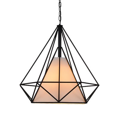 Светильник подвесной St luce SL233.443.01 Светильник подвесной St luce SL233.443.01Подвесные<br>Если Вы настроены купить светильник модели SL23344301, то обратите внимание: Люстры коллекции Paliedro привлекают своим необычным дизайном и стильным внешним видом. Их изюминка в оригинальной геометрической форме линий металлической конструкции в сочетании с белыми тканевыми плафонами. Люстры идеально подойдут тем, кто хочет приобрести стильный светильник для интерьера в стиле модерн или контемпорари.<br><br>Установка на натяжной потолок: Да<br>S освещ. до, м2: 1<br>Крепление: Крюк<br>Тип лампы: накаливания / энергосбережения / LED-светодиодная<br>Тип цоколя: E27<br>Количество ламп: 1<br>MAX мощность ламп, Вт: 60<br>Диаметр, мм мм: 375<br>Длина цепи/провода, мм: 1200<br>Высота, мм: 375<br>Поверхность арматуры: матовая<br>Оттенок (цвет): черный, белый<br>Цвет арматуры: черный