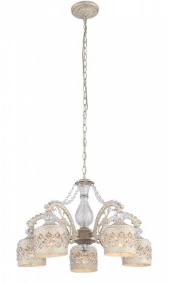 Светильник St Luce SL240.503.05 Светильник St Luce SL240.503.05Подвесные<br>Если Вы настроены купить светильник модели SL24050305, то обратите внимание: Люстры коллекции Contro созданы для того, чтобы привнести в интерьер атмосферу уюта и умиротворённости. Дизайн модели основан на тесном взаимодействие двух стилей: простота и ясность линий кантри подчеркивается богатым узором, свойственным ренессансу. Основание и плафоны моделей выполнены из металла и смеси смол. Покрытые вручную белой краской и патинированные золотом детали основания гармонично сочетаются с элементами из прозрачного стекла.<br><br>Установка на натяжной потолок: Да<br>S освещ. до, м2: 10<br>Тип лампы: Накаливания / энергосбережения / светодиодная<br>Тип цоколя: E14<br>Количество ламп: 5<br>MAX мощность ламп, Вт: 40<br>Диаметр, мм мм: 560<br>Высота, мм: 370