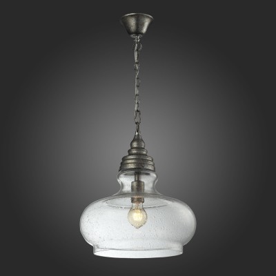 Светильник St Luce SL340.013.01 Piera Светильник St Luce SL340.013.01 PieraОдиночные<br>Классический стиль с нотками техно стиля и мотивами востока смешались в дизайне моделей коллекции Piera. Рассеянный свет падает мягким конусом, позволяя разграничивать зоны помещения, не отягощает интерьер, а, напротив, придает ему воздушность и легкость. Обьемный и одновременно изящный абажур выполнен из белого матового и прозрачного стекла. Он прекрасно сочетается с металлическим основанием цвета хром. Яркие и оригинальные люстры коллекции Piera созданы для освещения и украшения современных пространств, гармонизируя их и привнося в атмосферу комфорт и уют.<br><br>S освещ. до, м2: 3<br>Тип лампы: Накаливания / энергосбережения / светодиодная<br>Тип цоколя: E27<br>Количество ламп: 1<br>MAX мощность ламп, Вт: 60<br>Диаметр, мм мм: 240<br>Высота, мм: 1200<br>Цвет арматуры: серебристый