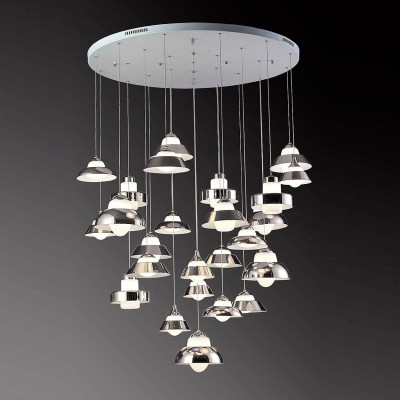 Светильник St Luce SL345.103.25 Светильник St Luce SL345.103.25Подвесные<br>Если Вы настроены купить светильник модели SL34510325, то обратите внимание: Вдохновением для этой элегантной и сдержанной коллекции подвесных светильников послужил колокольчик – сверкающий серебряный и насыщенный медный. Стильная цветовая гамма, простые формы, строгие металлические детали в сочетании с акриловыми плафонами будут уместны в любом интерьере: будь то хромированный минимализм или классика из натурального дерева. В коллекции три типа люстр с одиночным элементом: цилиндрический, треугольный и округлый . Особенно оригинально смотрятся люстры с шестью и более подвесами, которые включают в себя все типы форм.<br><br>Установка на натяжной потолок: Да<br>S освещ. до, м2: 50<br>Тип лампы: LED<br>Тип цоколя: LED<br>Количество ламп: 25<br>MAX мощность ламп, Вт: 5<br>Диаметр, мм мм: 1130<br>Высота, мм: 1500