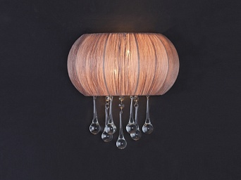 Светильник St luce SL350.081.02 Светильник St luce SL350.081.02Хай-тек<br>Касаемо коллекции модели St luce SL350.081.02 хотелось бы отметить основные моменты: Preferita-коллекция люстр в стиле арт-деко с тканевыми абажурами в богатой цветовой палитре. Основания светильников выполнены из металла с хромированным покрытием. В абажурах используется специально обработанный жатый шелк, который не рвется и стоек к воздействию температур. Элегантность колекции подчеркивают прозрачные стеклянные подвески каплевидной формы, которые особенно гармонируют с округлой формой абажуров.<br><br>S освещ. до, м2: 5<br>Крепление: планка<br>Тип лампы: накаливания / энергосбережения / LED-светодиодная<br>Тип цоколя: E14<br>Количество ламп: 2<br>Ширина, мм: 300<br>MAX мощность ламп, Вт: 40<br>Длина, мм: 190<br>Расстояние от стены, мм: 190<br>Высота, мм: 220<br>Поверхность арматуры: глянцевая<br>Оттенок (цвет): коричневый<br>Цвет арматуры: коричневый