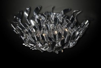 Светильник потолочный St luce SL450.102.16 Светильник потолочный St luce SL450.102.16Потолочные<br>Касаемо коллекции модели St luce SL450.102.16 хотелось бы отметить основные моменты: Завивающиеся металлические пластины цвета хром или алюминий, из которых собраны эти крупные дизайнерские люстры и бра, прекрасно отражают и рассеивают свет, делая светильники Scorppio акцентом современного интерьера в стиле постмодерн, лофт или хай-тек. Галогеновые лампы, спрятанные среди сверкающих хромированных завитков, обеспечат хорошее освещение зала, холла, кабинета.<br><br>Установка на натяжной потолок: Да<br>S освещ. до, м2: 42<br>Крепление: Планка<br>Тип лампы: галогенная / LED-светодиодная<br>Тип цоколя: G9<br>Количество ламп: 16<br>Ширина, мм: 860<br>MAX мощность ламп, Вт: 40<br>Диаметр, мм мм: 860<br>Длина, мм: 860<br>Высота, мм: 350<br>Поверхность арматуры: глянцевая<br>Оттенок (цвет): серебристый<br>Цвет арматуры: серебристый