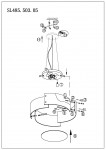 Светильник подвесной St luce SL485.503.05 DONY