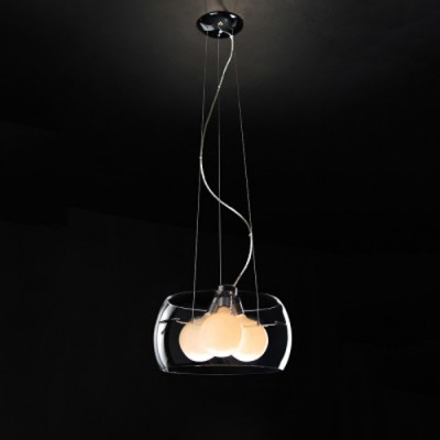 Светильник St Luce SL512.503.03 Светильник St Luce SL512.503.03Подвесные<br>Если Вы настроены купить светильник модели SL51250303, то обратите внимание: Светильники коллекции Uovo - это смелое решение в оформлении помещения. Необычный дизайн люстры и торшера отлично дополняют интерьер в стиле хай-тек или минимализм. Металлическая арматура светильников хромирована. Абажур из прозрачного или дымчатого стекла. Светильник укомплектован матовыми лампочками.<br><br>Установка на натяжной потолок: Да<br>S освещ. до, м2: 9<br>Тип лампы: Накаливания / энергосбережения / светодиодная<br>Тип цоколя: E27<br>Количество ламп: 3<br>MAX мощность ламп, Вт: 60<br>Диаметр, мм мм: 500<br>Высота, мм: 1300