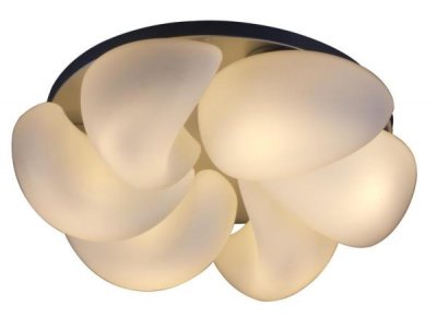 Люстра потолочная St luce SL538.502.06 Люстра потолочная St luce SL538.502.06Потолочные<br>Касаемо коллекции модели St luce SL538.502.06 хотелось бы отметить основные моменты: Необычный дизайн люстр серий Тorcere <br>позволит им стать оригинальной деталью интерьера, сделает его неповторимым. Металлическое основание серебристого или белого цвета прекрасно сочетается с плафонами из белого <br>матового стекла. Эти светильники станут акцентом в интерьере минимализма, постмодерна или хай-тека.<br><br>Установка на натяжной потолок: Ограничено<br>S освещ. до, м2: 16<br>Крепление: Планка<br>Тип лампы: накаливания / энергосбережения / LED-светодиодная<br>Тип цоколя: E27<br>Количество ламп: 6<br>Ширина, мм: 700<br>MAX мощность ламп, Вт: 40<br>Диаметр, мм мм: 700<br>Длина, мм: 700<br>Высота, мм: 190<br>Поверхность арматуры: матовая<br>Оттенок (цвет): белый<br>Цвет арматуры: белый