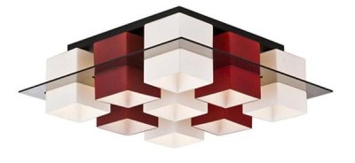 Светильник потолочный St luce SL540.562.09 Светильник потолочный St luce SL540.562.09Потолочные<br>Касаемо коллекции модели St luce SL540.562.09 хотелось бы отметить основные моменты: Люстры коллекции Solido- это простота геометрических форм и высокое качество материалов. Стеклянные плафоны представлены в 4-х цветах (белом, черном, красном и янтарном) и нескольких цветовых сочетаниях. Стекло, объединяющее плафоны, может быть прозрачным тонированным или белым матовым. Используемая в светильниках модная контрастная цветовая гамма делает коллекцию универсальной. Люстры Solido станут акцентом современного интерьера в стиле модерн, хай-тек, минимализм или техно.<br><br>Установка на натяжной потолок: Ограничено<br>S освещ. до, м2: 36<br>Крепление: Планка<br>Тип лампы: накаливания / энергосбережения / LED-светодиодная<br>Тип цоколя: E27<br>Цвет арматуры: белый<br>Количество ламп: 9<br>Ширина, мм: 590<br>Длина, мм: 590<br>Высота, мм: 190<br>Поверхность арматуры: матовая<br>Оттенок (цвет): красный<br>MAX мощность ламп, Вт: 60