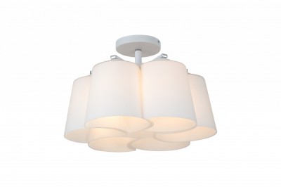 Светильник St luce SL543.502.06 Светильник St luce SL543.502.06Потолочные<br>Касаемо коллекции модели St luce SL543.502.06 хотелось бы отметить основные моменты: Оригинальное исполнение плафонов люстр коллекции Chiello делает их экстравагантной деталью в интерьере зала, кабинета,гостиной,спальни,оформленных в стиле модерн или минимализм. Основание светильников выполнено из металла с белым покрытием. Плафоны изготовлены из высококачественного белого матового стекла.<br><br>Установка на натяжной потолок: Да<br>S освещ. до, м2: 18<br>Крепление: Планка<br>Тип лампы: накаливания / энергосбережения / LED-светодиодная<br>Тип цоколя: E27<br>Количество ламп: 6<br>MAX мощность ламп, Вт: 60<br>Диаметр, мм мм: 580<br>Высота, мм: 320<br>Поверхность арматуры: матовая<br>Цвет арматуры: серебристый