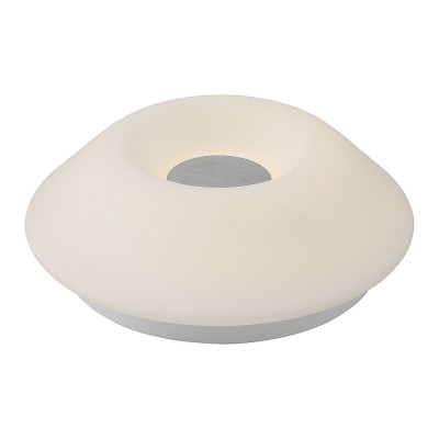 Светильник St Luce SL557.502.01 Светильник St Luce SL557.502.01Круглые<br>Если Вы настроены купить светильник модели SL55750201, то обратите внимание: Потолочные светильники коллекции Apertura очаровывают своей простотой и умиротворенностью. Матовая белая поверхность стеклянных плафонов смягчает и направляет световой поток, который заливает тёплым светом окружающее пространство. Изящное металлическое основание , окрашенное в цвет матового никеля, не отвлекает внимание от плафона необычной формы. Светильники коллекции Apertura могут использоваться в групповых композициях, а также с их помощью удобно зонировать пространство. Они уместны как в домашних интерьерах, так и для освещения общественных мест. Светильник имеет возможность регулировать отенки и силу светового потока<br><br>S освещ. до, м2: 10<br>Цветовая t, К: 3000/4000/6000<br>Тип лампы: LED<br>MAX мощность ламп, Вт: 24<br>Диаметр, мм мм: 300<br>Высота, мм: 150