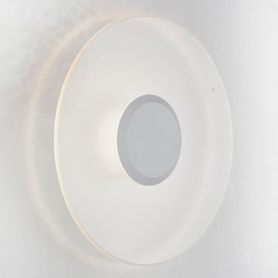 Светильник St Luce SL562.501.01 Светильник St Luce SL562.501.01Настенные<br>Если Вы настроены купить светильник модели SL56250101, то обратите внимание: Оригинальные бра коллекции Molto идеально подойдут для жилых и нежилых помещений, выдержанных в стиле хай тек, техно или минимализм.Необычная форма, простой и лаконичный дизайн позволяют этим светильникам стать эффектным украшением комнаты или стены загородного дома. Основание светильника выполнено из металла и окрашено в белый или черный цвет.<br><br>Цветовая t, К: 4000<br>Тип лампы: LED<br>Тип цоколя: LED<br>MAX мощность ламп, Вт: 6<br>Диаметр, мм мм: 300<br>Расстояние от стены, мм: 45