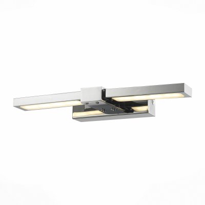 SL566.111.01 Светильник настенный ST Luce Хром/Хром, Белый LED 2*4W SL566.111.01 Светильник настенный ST Luce Хром/Хром, Белый LED 2*4WОжидается<br>Если Вы настроены купить светильник модели SL56611101, то обратите внимание: Светильники коллекции Labile поражают оригинальным дизайном с продуманным исполнением. Они идеально впишутся в интерьер и подчеркнут его ультрасовременный стиль. Уникальные плафоны этих моделей могут совешать движения в разных плоскостях, что позволяет достигнуть высоких параметров освещенности. Тонированные стеклянные вставки, декорирующие светодиоды, создают впечатление матовой глубины. Металлическое основание светильника цвета хрома дополнено зеркальным эффектом. Разнообразные модели коллекции Labile позволяют комплексно осветить пространство.<br>