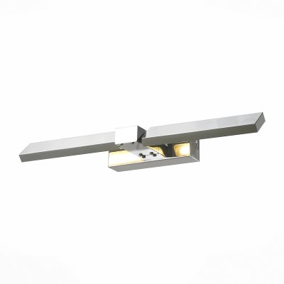 SL566.151.01 Светильник настенный ST Luce Хром/Хром, Белый LED 2*6W SL566.151.01 Светильник настенный ST Luce Хром/Хром, Белый LED 2*6WОжидается<br>Если Вы настроены купить светильник модели SL56615101, то обратите внимание: Светильники коллекции Labile поражают оригинальным дизайном с продуманным исполнением. Они идеально впишутся в интерьер и подчеркнут его ультрасовременный стиль. Уникальные плафоны этих моделей могут совешать движения в разных плоскостях, что позволяет достигнуть высоких параметров освещенности. Тонированные стеклянные вставки, декорирующие светодиоды, создают впечатление матовой глубины. Металлическое основание светильника цвета хрома дополнено зеркальным эффектом. Разнообразные модели коллекции Labile позволяют комплексно осветить пространство.<br>