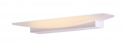 Светильник настенный St luce SL581.111.01 Calice Светильник настенный St luce SL581.111.01 CaliceХай-тек<br>Касаемо коллекции модели St luce SL581.111.01 хотелось бы отметить основные моменты: Простота и элегантность бра Calice делает его востребованным при оформлении помещений в разных стилевых направлениях. Основание светильника изготовлено из металла белого цвета и матового акрила. Источник света - LED.<br><br>Крепление: Планка<br>Цветовая t, К: CW - холодный белый 4000 К<br>Тип лампы: LED - светодиодная<br>Тип цоколя: LED<br>Количество ламп: 1<br>Ширина, мм: 480<br>MAX мощность ламп, Вт: 12<br>Расстояние от стены, мм: 110<br>Высота, мм: 60<br>Поверхность арматуры: матовая<br>Цвет арматуры: белый