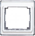 JUNG SL 500 Серебро Рамка 1-я (SL581SI)