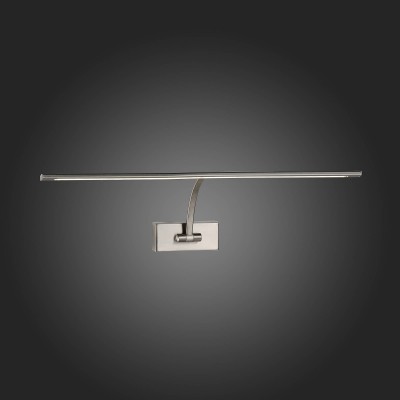 Светильник St Luce SL595.701.01 Светильник St Luce SL595.701.01Для картин/зеркал<br>Если Вы настроены купить светильник модели SL59570101, то обратите внимание: Хорошей картине требуется достойное обрамление – не только рама, но и качественная подсветка. Надежная, аккуратная и почти незаметная конструкция позволяет любоваться шедеврами художественного искусства в любое время суток и при любом освещении, не отвлекая внимания от главного – творческого порыва художника или фотографа. Можно подобрать оптимальный вариант под светлую или темную раму, поскольку в коллекции есть модели как серебряного, так и медного оттенка. Также есть возможность выбрать подсветку для установки под или над картиной.<br><br>Цветовая t, К: 4000<br>Тип лампы: LED<br>Ширина, мм: 550<br>MAX мощность ламп, Вт: 8<br>Расстояние от стены, мм: 200<br>Высота, мм: 50