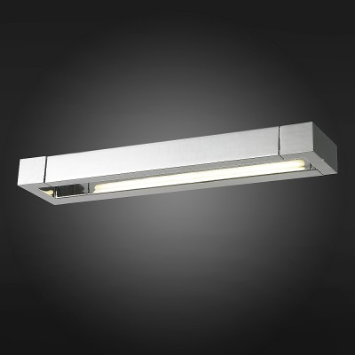 Светильник St Luce SL599.511.01 Светильник St Luce SL599.511.01Хай-тек<br>Если Вы настроены купить светильник модели SL59951101, то обратите внимание: Светильники коллекции Grafeta поражают оригинальным дизайном с продуманным исполнением. Они идеально впишутся в интерьер и подчеркнут его ультрасовременный стиль. Уникальные плафоны этих моделей могут совешать движения в разных плоскостях, что позволяет достигнуть высоких параметров освещенности. Тонированные стеклянные вставки, декорирующие светодиоды, создают впечатление матовой глубины. Металлическое основание светильника цвета хрома дополнено зеркальным эффектом. Модели коллекции Grafeta позволяют комплексно осветить пространство.<br><br>Цветовая t, К: 4000<br>Тип лампы: LED<br>Ширина, мм: 440<br>MAX мощность ламп, Вт: 12<br>Расстояние от стены, мм: 95