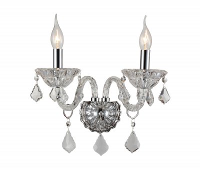 Светильник настенный бра St luce SL648.101.02 Светильник настенный бра St luce SL648.101.02Хрустальные<br>Если Вы настроены купить светильник модели SL64810102, то обратите внимание: Праздничные, фантастические переливы люстр коллекции Sublime создадут поистине волшебную обстановку в интерьере классического стиля или стиля модерн. Металлический блеск основания цвета хром удачно смотрится в дуэте с хрустальным декором. Множество мелких и крупных хрустальных капель ослепляют своим мерцанием. Это идеальный светильник для нестандартных натур, любящих сочетание романтики и роскоши<br><br>Крепление: на планку<br>Тип лампы: накаливания / энергосбережения / LED-светодиодная<br>Тип цоколя: E14<br>Количество ламп: 2<br>Ширина, мм: 300<br>MAX мощность ламп, Вт: 40<br>Расстояние от стены, мм: 250<br>Высота, мм: 280<br>Поверхность арматуры: глянцевая<br>Цвет арматуры: серебристый