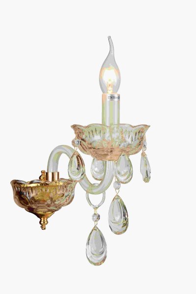 Светильник настенный бра St luce SL649.201.01 Светильник настенный бра St luce SL649.201.01Архив<br>Если Вы настроены купить светильник модели SL64920101, то обратите внимание: Золотой блеск барокко или элегантные черные хрустальные подвески готического стиля? В коллекции Superdo можно выбрать одно из двух классических направлений интерьерного дизайна. Почувствуйте себе хозяином великолепного французского будуара или обитателем таинственной комнаты в старинном готическом замке, застывшем на скале у моря. Небольшое изящное бра будет идеально смотреться у кровати или над столом, а великолепная люстра со множеством хрустальных подвесок преобразит даже самую скучную гостиную или спальню.<br><br>Крепление: на планку<br>Тип лампы: накаливания / энергосбережения / LED-светодиодная<br>Тип цоколя: E14<br>Количество ламп: 1<br>Ширина, мм: 140<br>MAX мощность ламп, Вт: 40<br>Расстояние от стены, мм: 250<br>Высота, мм: 290<br>Поверхность арматуры: глянцевая<br>Цвет арматуры: Золотой