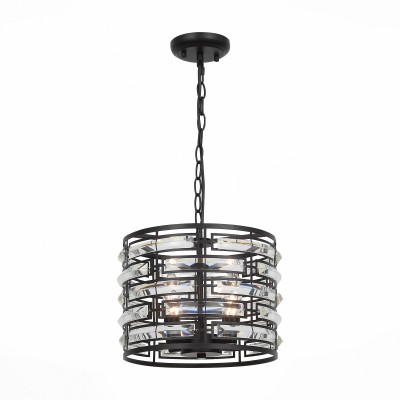 Люстра подвесная St luce SL665.403.04 Люстра подвесная St luce SL665.403.04Подвесные<br>Люстра коллекции Chiarezza представляет собой модный арт-объект, созданный по всем правилам современного дизайна. Стильная модель с четким выверенным дизайном привлекает и ярким сочетанием черного металлического основания , инкрустированного прозрачным хрусталем, и неординарной формой.Свет ламп, проходя сквозь хрустальные кристаллы сложной огранки создает стильное, динамичное освещение пространства. Люстры Chiarezza будут красивым украшением для интерьера зала, спальни или гостиной в стиле лофт, модерн, неоклассика или контемпорари.<br><br>Тип лампы: Накаливания / энергосбережения / светодиодная<br>Тип цоколя: E14<br>Цвет арматуры: черный<br>Количество ламп: 4<br>Диаметр, мм мм: 295<br>Высота, мм: 233 - 1200<br>MAX мощность ламп, Вт: 40