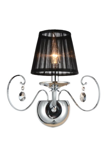 Светильник настенный бра St luce SL666.401.01 Bella Светильник настенный бра St luce SL666.401.01 BellaСовременные<br>Если Вы настроены купить светильник модели SL66640101, то обратите внимание: Элегантность и изысканность нашли свое отражение в светильниках коллекции Indovinello. Холодный блеск металлических деталей цвета хрома контрастирует с плафонами из органзы коньячного цвета. Подвески прозрачного хрусталя дополняют романтичный и загадочный образ светильников. Модели Indovinello можно использовать для оформления гостиной, кабинета, спальни, элитных ресторанов и модных салонов.<br><br>Крепление: планка<br>Тип лампы: накаливания / энергосбережения / LED-светодиодная<br>Тип цоколя: E14<br>Количество ламп: 1<br>Ширина, мм: 310<br>MAX мощность ламп, Вт: 40<br>Расстояние от стены, мм: 260<br>Высота, мм: 350<br>Поверхность арматуры: глянцевая<br>Цвет арматуры: серебристый