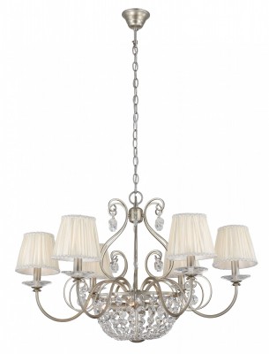 Светильник St luce SL696.203.09 Светильник St luce SL696.203.09Подвесные<br>Касаемо коллекции модели St luce SL696.203.09 хотелось бы отметить основные моменты: Изящные люстры серии Сomodita гармонично впишутся в гостиную, спальню, кабинет, оформленные в стиле модерн или классика. Тонкие детали арматуры выполнены из металла оттенков матового французского золота. Текстильные абажуры декорированы ажурной тесьмой. Привлекает внимание хрустальные элементы, которые украшают люстру в центре и прекрасно сочетаются с ромбовидными хрустальными подвесами.<br><br>Установка на натяжной потолок: Да<br>S освещ. до, м2: 18<br>Крепление: Крюк<br>Тип лампы: накаливания / энергосбережения / LED-светодиодная<br>Тип цоколя: E14<br>Количество ламп: 9<br>MAX мощность ламп, Вт: 40<br>Диаметр, мм мм: 828<br>Высота, мм: 480<br>Поверхность арматуры: матовая<br>Цвет арматуры: Золотой
