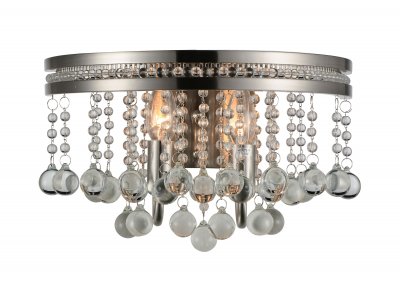 Светильник настенный бра St luce SL749.101.02 Светильник настенный бра St luce SL749.101.02Хрустальные<br>Если Вы настроены купить светильник модели SL74910102, то обратите внимание: Хрустальная люстра Fascino в центре комнаты - роскошный элемент интерьера, сочетающий классику и современные тенденции дизайна. Игривые блики, отражаясь от поверхности хрустальных подвесок и хромированного металла, заставят апартаменты блистать шикарными переливами. Дизайнерское решение, воплощенное в люстрах данной коллекции, можно использовать для декора разнообразных интерьеров, ведь сегодня в тренде- смешение стилей и фактур.<br><br>Крепление: на планку<br>Тип лампы: накаливания / энергосбережения / LED-светодиодная<br>Тип цоколя: E14<br>Количество ламп: 2<br>Ширина, мм: 350<br>MAX мощность ламп, Вт: 60<br>Расстояние от стены, мм: 180<br>Высота, мм: 300<br>Поверхность арматуры: Матовая<br>Цвет арматуры: серебристый