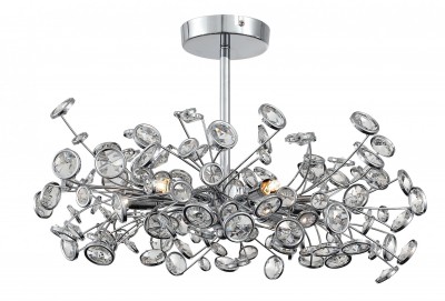 Светильник St luce SL782.102.06 Светильник St luce SL782.102.06Потолочные<br>Касаемо коллекции модели St luce SL782.102.06 хотелось бы отметить основные моменты: Необычные люстры коллекции Anello поражают своим ослепительным блеском. Основание выполнено из металла с покрытием хром и декорировано хрустальными кристаллами. Яркое сияние высококачественного хрусталя создает загадочную игру света в интерьере.<br><br>Установка на натяжной потолок: Да<br>S освещ. до, м2: 8<br>Крепление: Планка<br>Цветовая t, К: CW - холодный белый 4000 К<br>Тип лампы: галогенная / LED-светодиодная<br>Тип цоколя: G9<br>Количество ламп: 6<br>MAX мощность ламп, Вт: 28<br>Диаметр, мм мм: 560<br>Высота, мм: 360<br>Поверхность арматуры: глянцевая<br>Цвет арматуры: серебристый