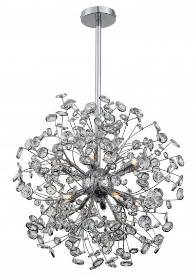 Люстра подвесная St luce SL782.103.10 Anello Люстра подвесная St luce SL782.103.10 AnelloПодвесные<br>Касаемо коллекции модели St luce SL782.103.10 хотелось бы отметить основные моменты: Необычные люстры коллекции Anello поражают своим ослепительным блеском. Основание выполнено из металла с покрытием хром и декорировано хрустальными кристаллами. Яркое сияние высококачественного хрусталя создает загадочную игру света в интерьере.<br><br>Установка на натяжной потолок: Да<br>S освещ. до, м2: 14<br>Крепление: Планка<br>Цветовая t, К: CW - холодный белый 4000 К<br>Тип лампы: галогенная / LED-светодиодная<br>Тип цоколя: G9<br>Количество ламп: 10<br>MAX мощность ламп, Вт: 28<br>Диаметр, мм мм: 500<br>Высота, мм: 730<br>Поверхность арматуры: глянцевая<br>Цвет арматуры: серебристый