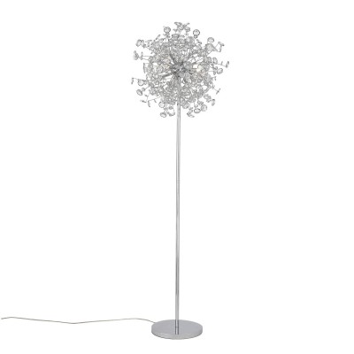 Торшер St luce SL782.105.05 Торшер St luce SL782.105.05Декоративные<br>Если Вы настроены купить светильник модели SL78210505, то обратите внимание: Необычные люстры коллекции Anello поражают своим ослепительным блеском. Основание выполнено из металла с покрытием хром и декорировано хрустальными кристаллами. Яркое сияние высококачественного хрусталя создает загадочную игру света в интерьере.<br><br>Тип лампы: галогенная/LED<br>Тип цоколя: G9<br>Количество ламп: 5<br>MAX мощность ламп, Вт: 28<br>Диаметр, мм мм: 500<br>Высота, мм: 1700<br>Цвет арматуры: серебристый