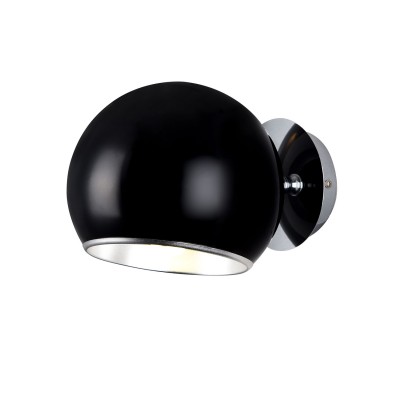 Светильник настенный St luce SL855.401.01 Светильник настенный St luce SL855.401.01Одиночные<br>Касаемо коллекции модели St luce SL855.401.01 хотелось бы отметить основные моменты: Светильники серии Lucido- это металлические конструкции, напоминающие молекулы и их сцепление. Блестящая хромовая, белая, красная и черная поверхности созвучны современным тенденциям дизайна. Эти светильники отлично подойдут к интерьеру комнаты в стиле модерн, поп-арт, хай-тек или футуризм.<br><br>S освещ. до, м2: 4<br>Крепление: планка<br>Тип лампы: накаливания / энергосбережения / LED-светодиодная<br>Тип цоколя: E27<br>Количество ламп: 1<br>Ширина, мм: 250<br>MAX мощность ламп, Вт: 60<br>Длина, мм: 200<br>Расстояние от стены, мм: 200<br>Высота, мм: 200<br>Поверхность арматуры: глянцевая<br>Цвет арматуры: черный