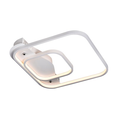 Светильник потолочный St luce SL857.502.02 Светильник потолочный St luce SL857.502.02Потолочные<br>Касаемо коллекции модели St luce SL857.502.02 хотелось бы отметить основные моменты: Стильный минимализм люстр Lasensa понравится ценителям современных динамичных интерьеров. Ничего лишнего. Только цвет и форма. Светильники изготовлены из металла белого цвета и акрила. Источник света - LED.<br><br>Установка на натяжной потолок: Да<br>S освещ. до, м2: 1<br>Крепление: Планка<br>Тип лампы: LED - светодиодная<br>Тип цоколя: LED<br>Количество ламп: 1<br>Ширина, мм: 450<br>MAX мощность ламп, Вт: 60<br>Длина, мм: 450<br>Высота, мм: 120<br>Поверхность арматуры: матовая<br>Цвет арматуры: белый