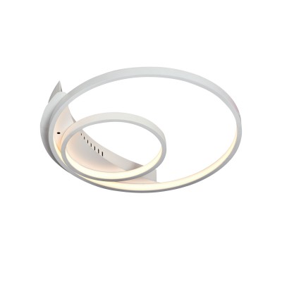 Светильник потолочный St luce SL858.502.02 Светильник потолочный St luce SL858.502.02Потолочные<br>Касаемо коллекции модели St luce SL858.502.02 хотелось бы отметить основные моменты: Стильный минимализм люстр Lasensa понравится ценителям современных динамичных интерьеров. Ничего лишнего. Только цвет и форма. Светильники изготовлены из металла белого цвета и акрила. Источник света - LED.<br><br>Установка на натяжной потолок: Да<br>S освещ. до, м2: 1<br>Крепление: Планка<br>Тип лампы: LED - светодиодная<br>Тип цоколя: LED<br>Количество ламп: 1<br>Ширина, мм: 250+450<br>MAX мощность ламп, Вт: 60<br>Диаметр, мм мм: 450<br>Длина, мм: 250+450<br>Высота, мм: 120<br>Поверхность арматуры: матовая<br>Цвет арматуры: белый