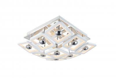 Светильник St luce SL901.102.09 Светильник St luce SL901.102.09Потолочные<br>Касаемо коллекции модели St luce SL901.102.09 хотелось бы отметить основные моменты: Люстры серии Futur подойдут для современных интерьеров гостиных, кухонь, кабинетов, квартир-студий в стиле хай-тек, минимализм или техно. Металлическое основание и детали корпуса хромированы и удачно гармонируют с полупрозрачным акрилом. За счет многочисленных отражающих поверхностей и интересных геометрических форм светильники Futur создают в пространстве помещения динамичную атмосферу с объемным освещением.<br><br>Установка на натяжной потолок: Да<br>S освещ. до, м2: 29<br>Крепление: Планка<br>Цветовая t, К: CW - холодный белый 4000 К<br>Тип лампы: LED - светодиодная<br>Тип цоколя: LED<br>Количество ламп: светодиодная лента<br>Ширина, мм: 700<br>MAX мощность ламп, Вт: 72<br>Длина, мм: 700<br>Высота, мм: 200<br>Поверхность арматуры: глянцевая<br>Цвет арматуры: серебристый