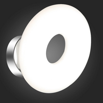 Светильник St luce SL903.101.01 Светильник St luce SL903.101.01Хай-тек<br>Если Вы настроены купить светильник модели SL90310101, то обратите внимание: Веет космосом и полетом в помещении, где потолочное освещение организовано светильниками коллекции Cosmo. Это яркий, футуристический акцент в оформлении современного интерьера. Белые акриловые плафоны наполняют комнату мягким светом, а хромированное металлическое основание добавляет лоска и стилизованности всей композиции. Люстры коллекции Cosmo безопасны для зрения, не отбрасывают теней, не мерцают и не нагреваются за счет использования источников света- LED.<br><br>Цветовая t, К: 4000<br>Тип лампы: LED<br>Ширина, мм: 200<br>MAX мощность ламп, Вт: 7<br>Высота, мм: 200